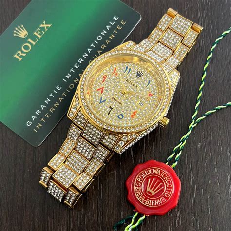 diamond-studded rolex|rolex full diamond watch price.